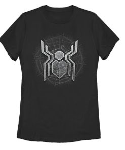 Women’s Marvel Spider-Man Far From Home Ghostly Logo T-Shirt