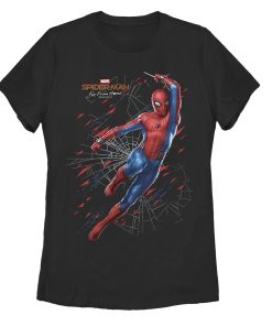 Women’s Marvel Spider-Man Far From Home Web Shatter T-Shirt