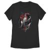 Women’s Marvel Spider-Man Venom Mask Symbol T-Shirt