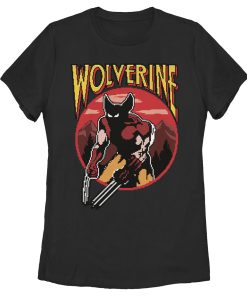 Women’s Marvel X-Men Pixel Wolverine T-Shirt