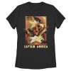 Women’s Marvel Zombies Captain America Bird Brain T-Shirt