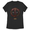 Women’s Marvel Zombies Deadpool Mask T-Shirt