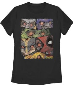 Women’s Marvel Zombies Hero Faces T-Shirt