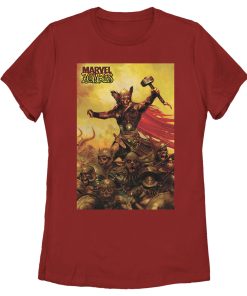Women’s Marvel Zombies Thor Battle T-Shirt