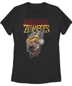 Women’s Marvel Zombies Wasp Face T-Shirt