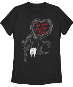 Women’s The Little Mermaid Ursula The Sea Witch So Much For True Love T-Shirt