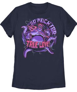 Women’s The Little Mermaid Ursula Trident So Much For True Love T-Shirt