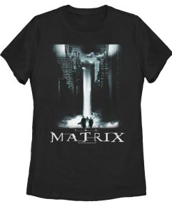 Women’s The Matrix Cityscape Poster T-Shirt