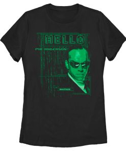 Women’s The Matrix Hello Mr. Anderson T-Shirt