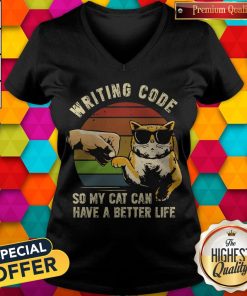 Writing Code So My Cat Can Have A Better Life Shirt 2 Writing Code So My Cat Can Have A Better Life Shirt 3