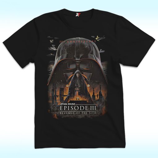 Anakin Skywalker Episode III Revenge of The Sith Shirt, 20th Starwars Darth Vader