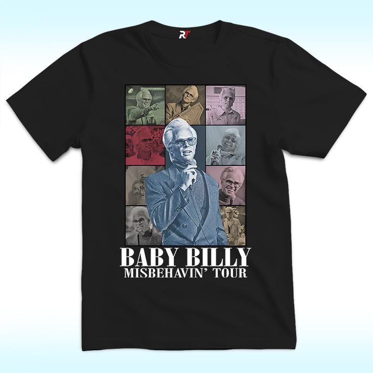 Baby Billy Misbehavin Tour Shirt, The Righteous Gemstones Baby Billy Misbehavin Tour Shirt, The Righteous Gemstones