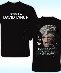 Directed By David Lynch Shirt, Twin Peaks Fire Walk With Me 1946-2025