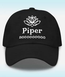 Embroidered Piper No White Lotus Hat
