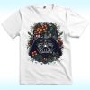 Floral Darth Vader Face Shirt, Star Wars