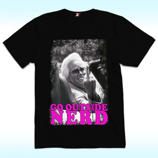 Go Outside Nerd Middle Finger Shirt, Uncle Baby Billy