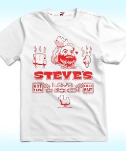 Steves Lava Chicken Restaurant Shirt, Minecraft Movie