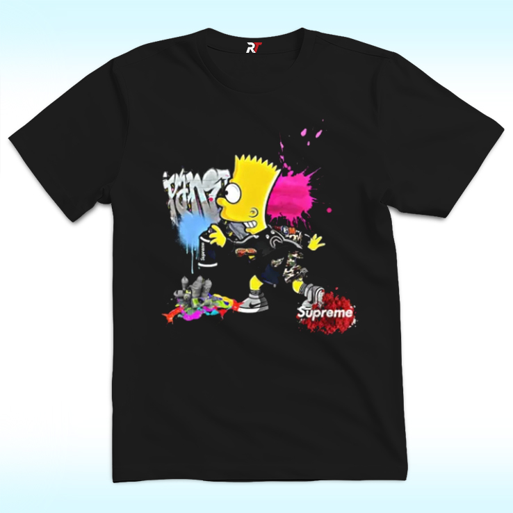Supreme Bart Simpson Shirt Supreme Bart Simpson Shirt