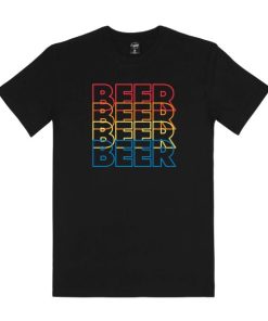 BBBEER Bright Men’s Black T-shirt