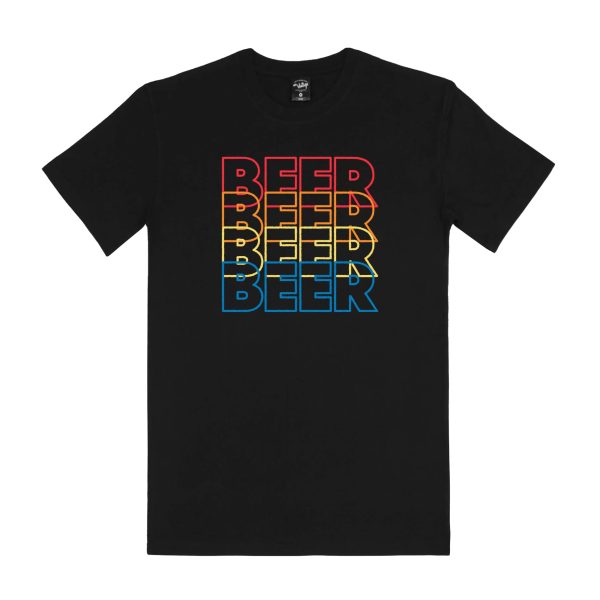 BBBEER Bright Men’s Black T-shirt BBBEER Bright Men’s Black T-shirt