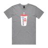Longest Drink Cup Men’s Grey T-shirt