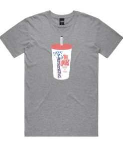 Longest Drink Cup Men’s Grey T-shirt