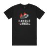 Men’s Handle the Jandal T-shirt Black