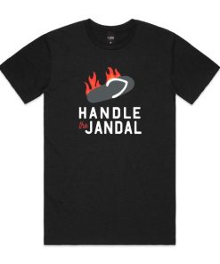 Men’s Handle the Jandal T-shirt Black