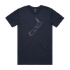 New Zealanaglyph Men’s T-Shirt Navy