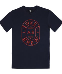 Sweet As Brew Mens Navy T-shirt