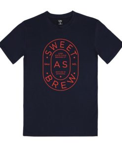 Sweet As Brew Mens Navy T-shirt