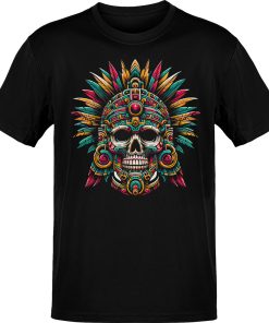Azteca Warrior Calavera T-Shirt