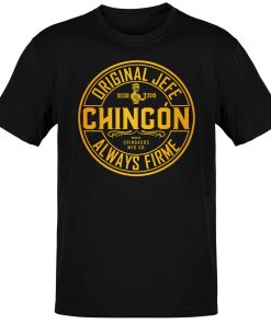 Deluxe Chingon Jefe Black & Gold Cantina T-Shirt