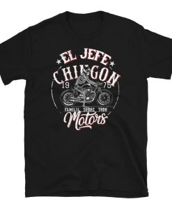 EL JEFE Chingon Motors Vintage Grease T-Shirt