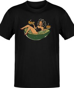 Guacamole Chingona Pinup Tattoo T-Shirt