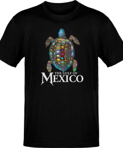 Gulf Of Mexico Tortuga Art T-Shirt