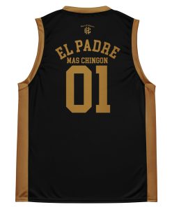 OG Padre Mas Chingon El Jefe Basketball jersey