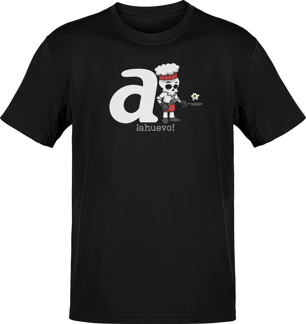 Premium A Huevo Calavera Chefe Tee Premium A Huevo Calavera Chefe Tee