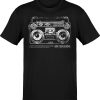 Premium Bella Canvas Boombox Never Forget T-shirt