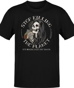 Premium It’s Where I Get My Tacos Old School Tee