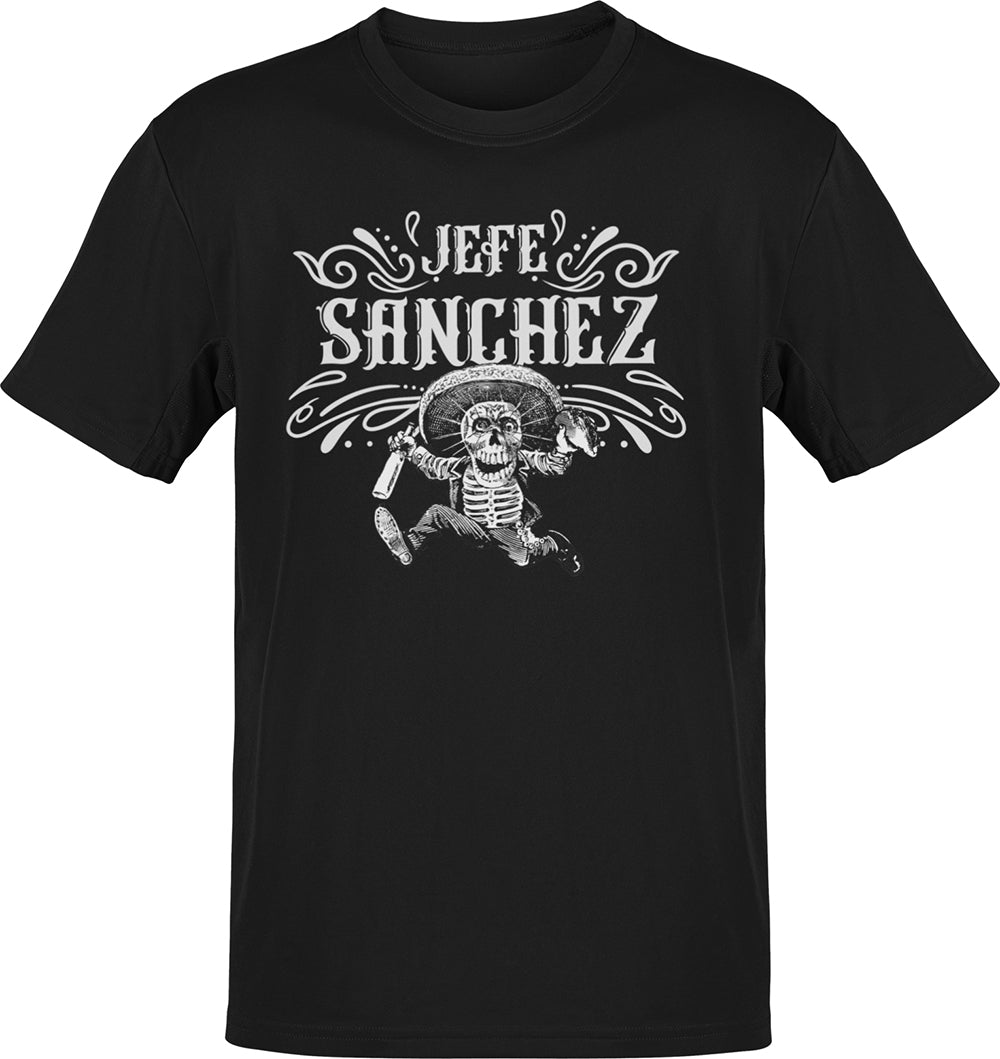 Premium Jefe Sanchez Old School Greaser T-shirt Premium Jefe Sanchez Old School Greaser T-shirt