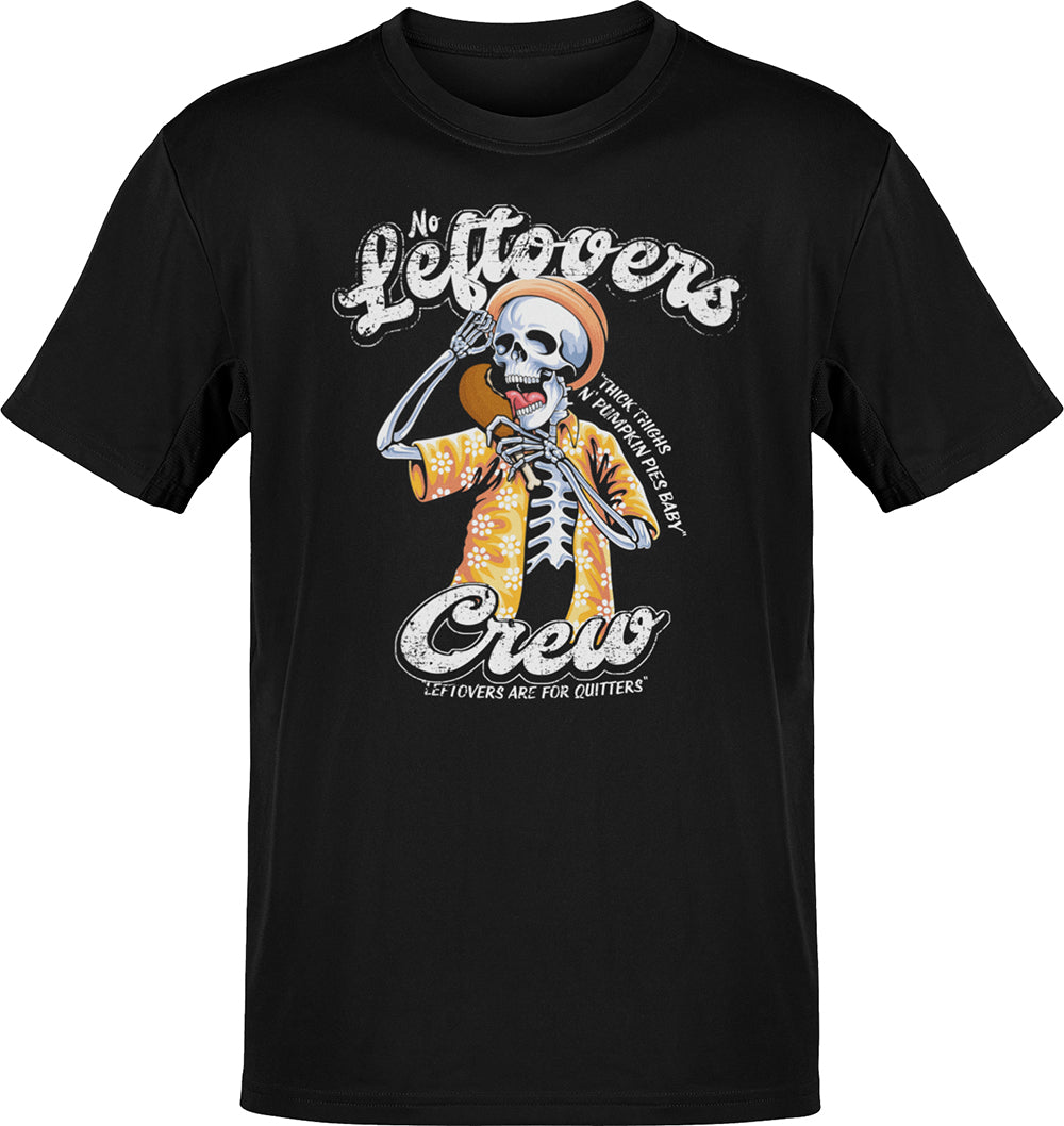 Premium No Leftovers Crew Skull T-shirt Premium No Leftovers Crew Skull T-shirt