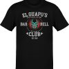 Premium Old School Gym Tee El Guapo’s Bar Bell Club T-Shirt