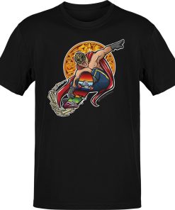 Premium Old School Luchador Skater Greaser Tee
