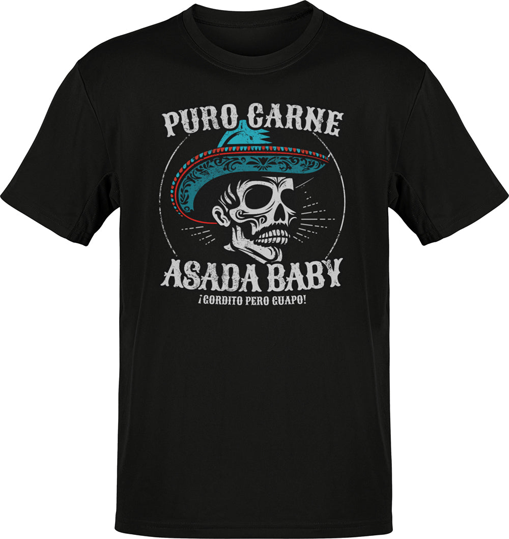 Premium Puro Carne Asada Baby Gordito T-shirt Premium Puro Carne Asada Baby Gordito T-shirt