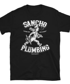 Sancho Plumbing Co. Vintage Greaser T-Shirt