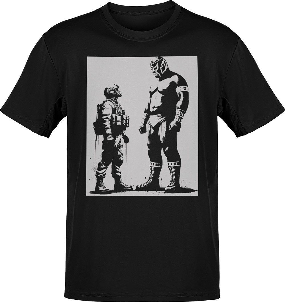 Sin Lucha No Hay Victoria Art De La Calle T-Shirt Sin Lucha No Hay Victoria Art De La Calle T-Shirt