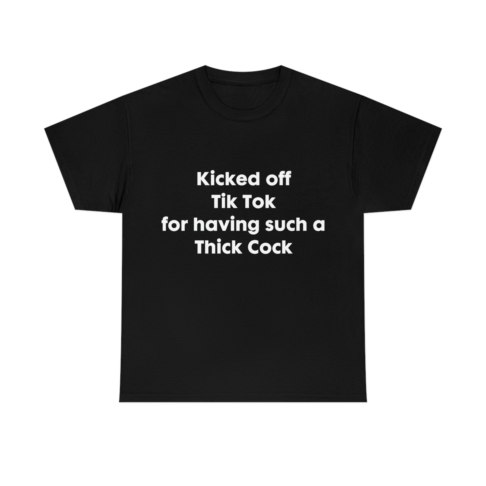 Kicked off Tik Tok for having such Thick Cock Kicked off Tik Tok for having such Thick Cock
