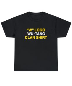 W Logo Wu Tang Clan Shirt