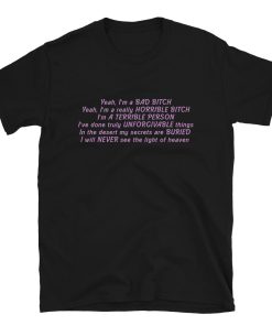 Yeah I’m a Bad Bitch